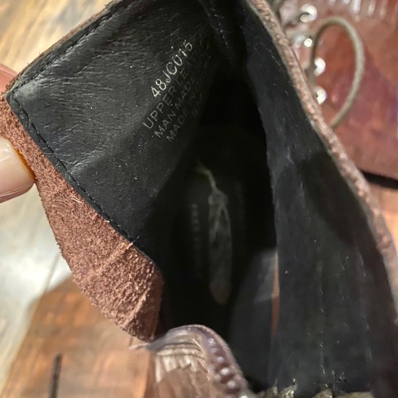 FREE PEOPLE Jeffrey Campbell Palermo Lace Up Heels - Picture 9 of 12